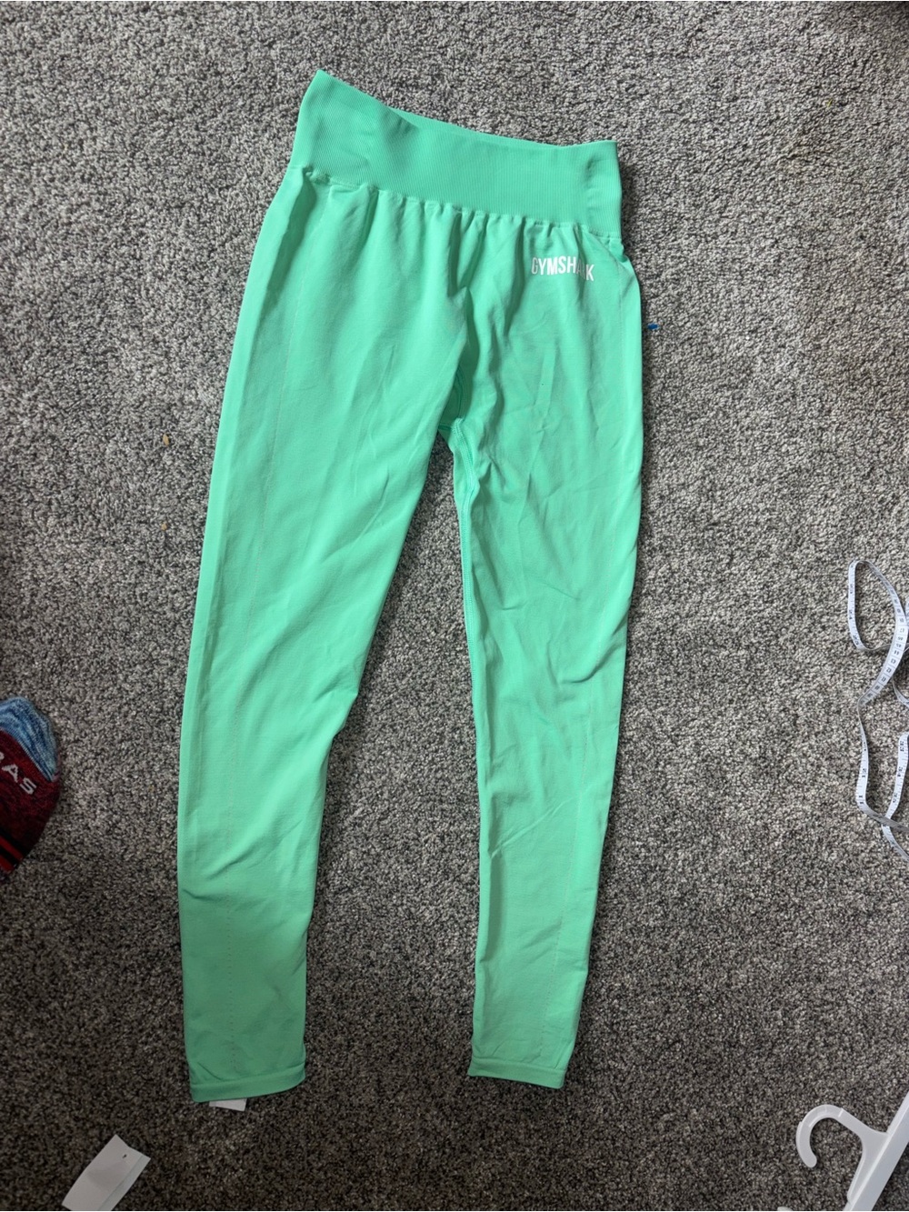 Gymshark High-Waist Leggings - Mint M